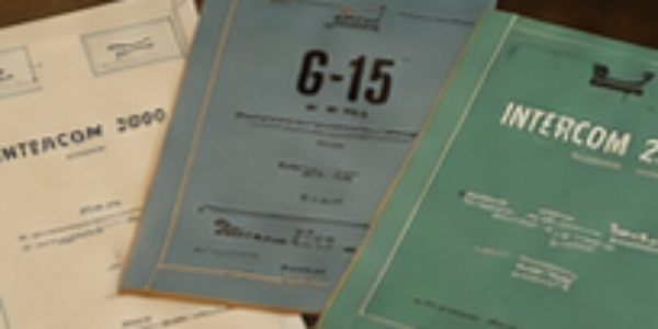 Historic G-15 and Intercom manuals